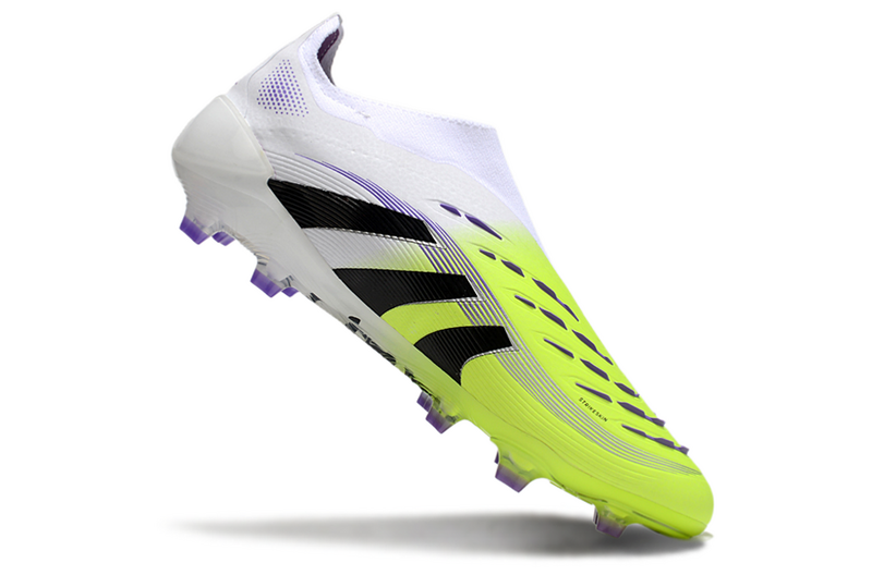 Adidas Predator Accuracy + Branco/Verde Sem Atacador