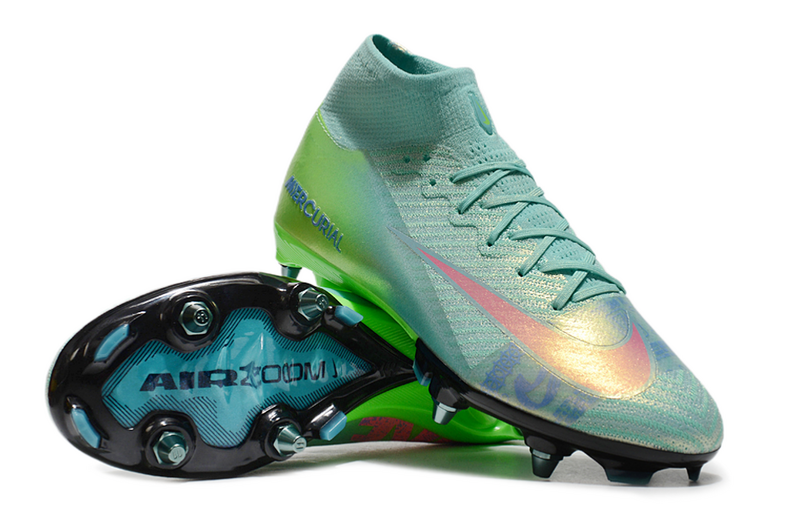 Nike Air Zoom Mercurial Superfly XV Elite SG Prateado