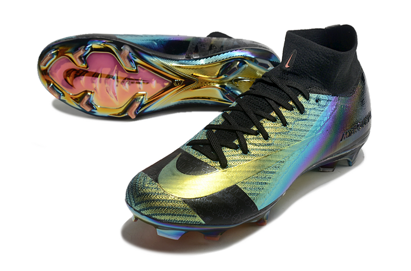 Nike Air Zoom Mercurial Superfly Preto/Dourado