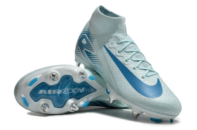Nike Air Zoom Mercurial Superfly XV Elite SG Branco/Azul