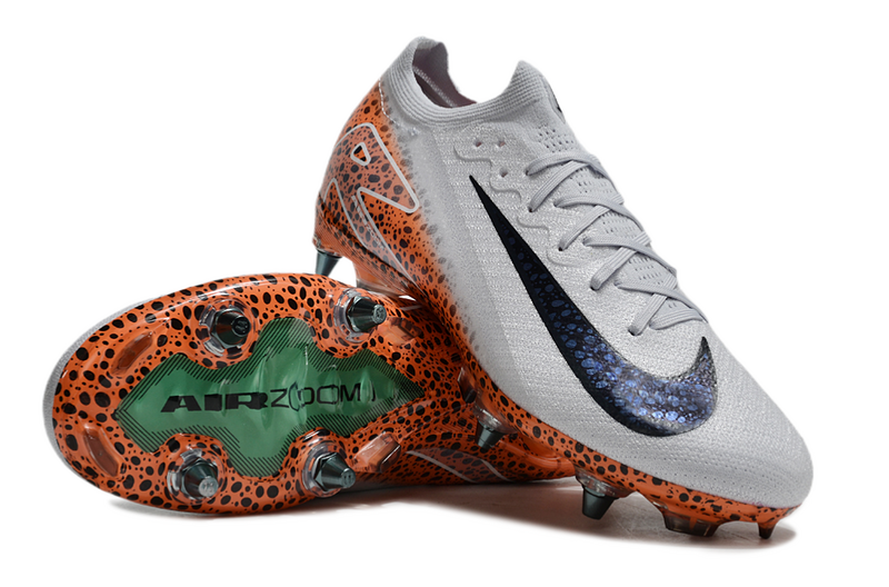 Nike Air Zoom Mercurial Vapor XV Elite SG Cinzento/vermelho