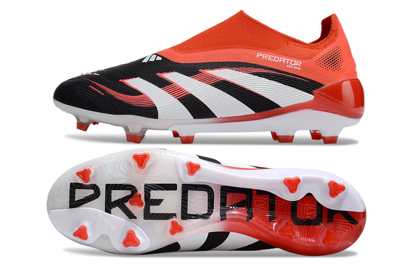 Adidas Predator Accuracy + Preto/Vermelho Sem Atacador