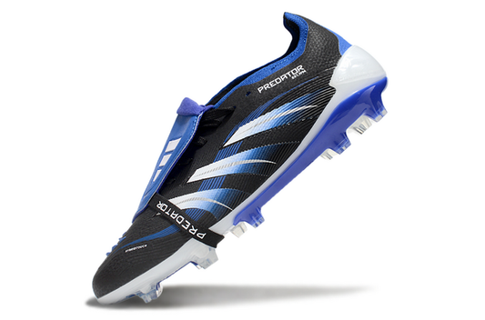 Adidas Predator Accuracy + Preto/Azul Com Elastico