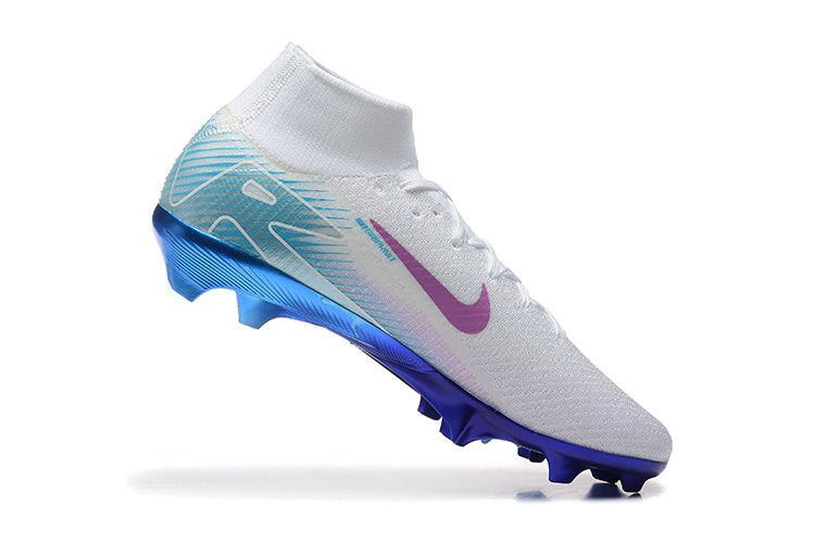 Nike Air Zoom Mercurial Superfly XV Elite FG Branco/Azul