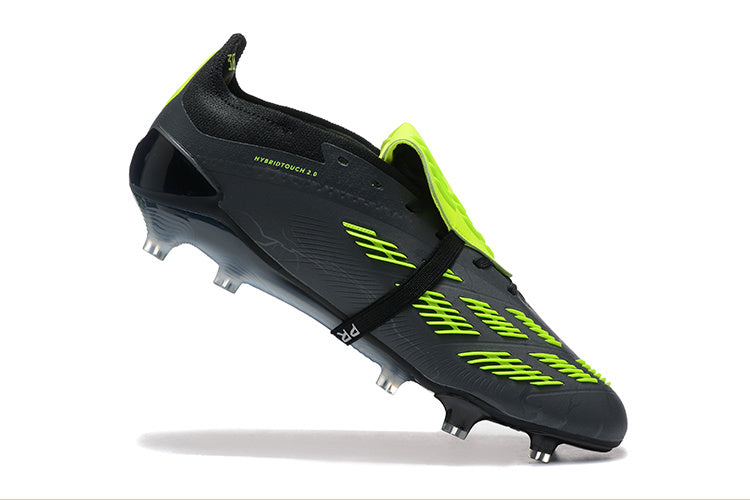 Adidas Predator Accuracy + Preto/Verde Com Elastico