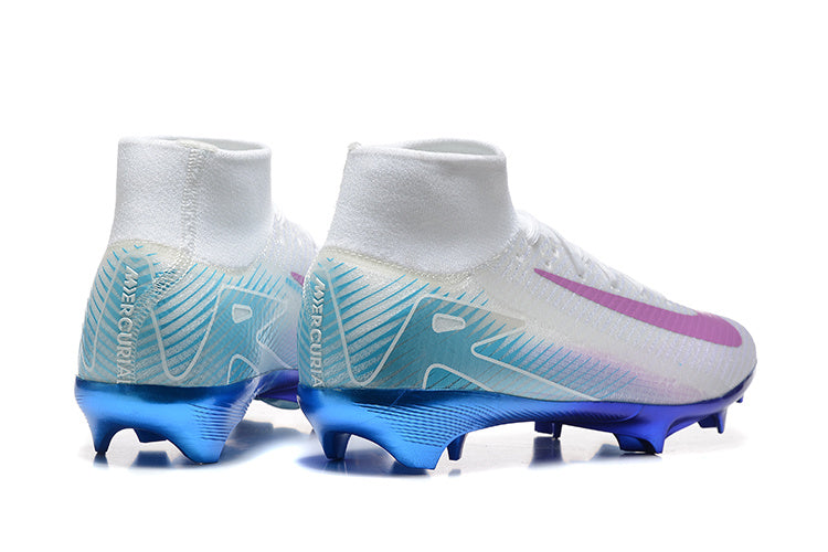 Nike Air Zoom Mercurial Superfly XV Elite FG Branco/Azul