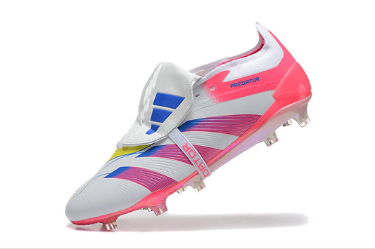 Adidas Predator Accuracy + Branco/Rosa Com Elastico