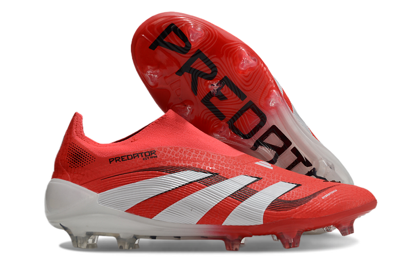 Adidas Predator Accuracy + Vermelho/Branco Sem Atacador
