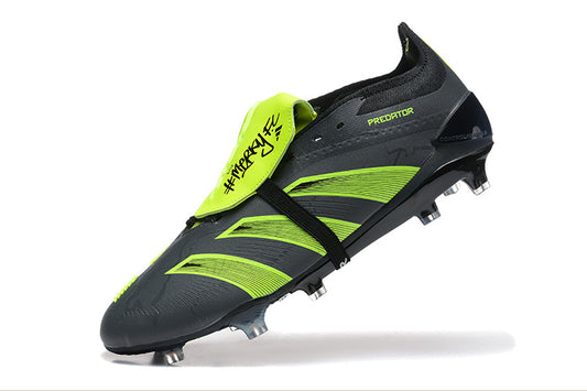 Adidas Predator Accuracy + Preto/Verde Com Elastico