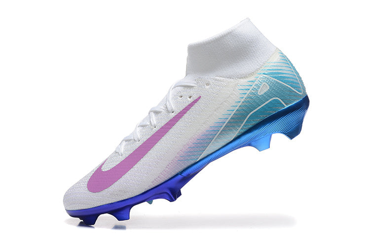 Nike Air Zoom Mercurial Superfly XV Elite FG Branco/Azul