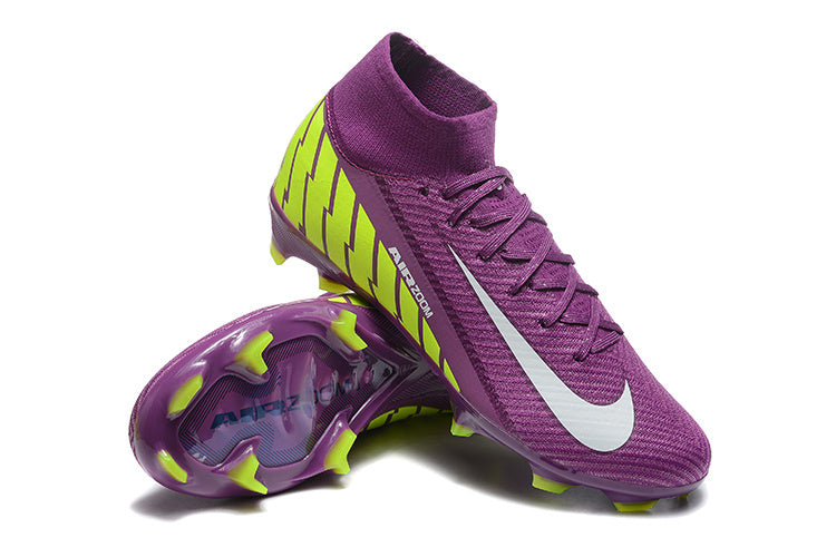 Nike Air Zoom Mercurial Superfly XV Elite FG Rosa/Verde