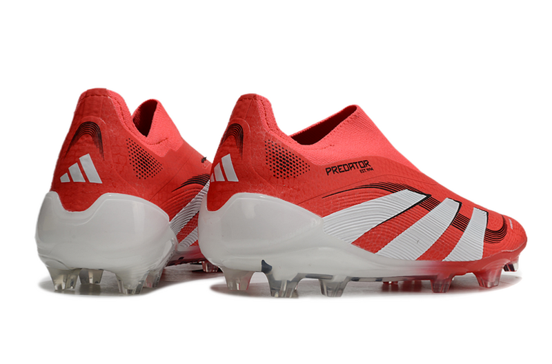 Adidas Predator Accuracy + Vermelho/Branco Sem Atacador