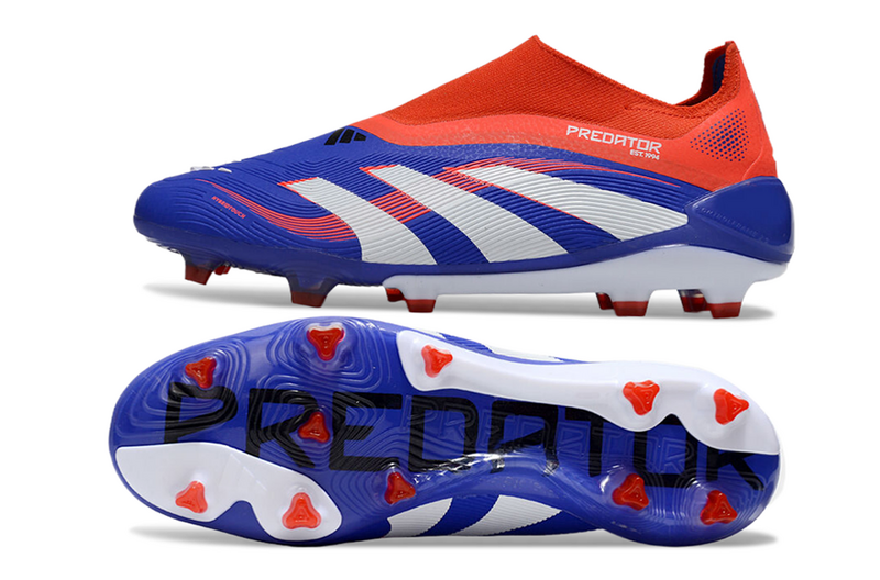 Adidas Predator Accuracy + Azul/Vermelho Sem Atacador