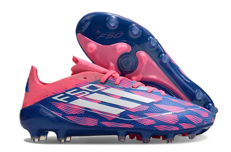 Adidas F50 + Roxo/Rosa