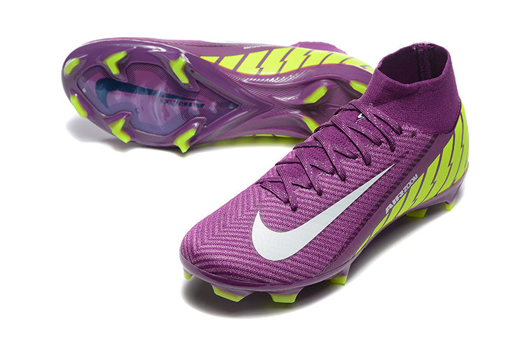 Nike Air Zoom Mercurial Superfly XV Elite FG Rosa/Verde