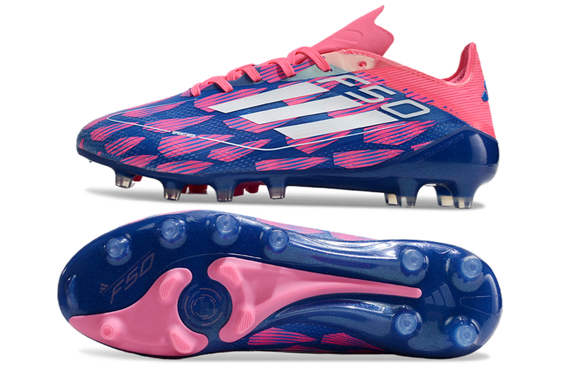 Adidas F50 + Roxo/Rosa