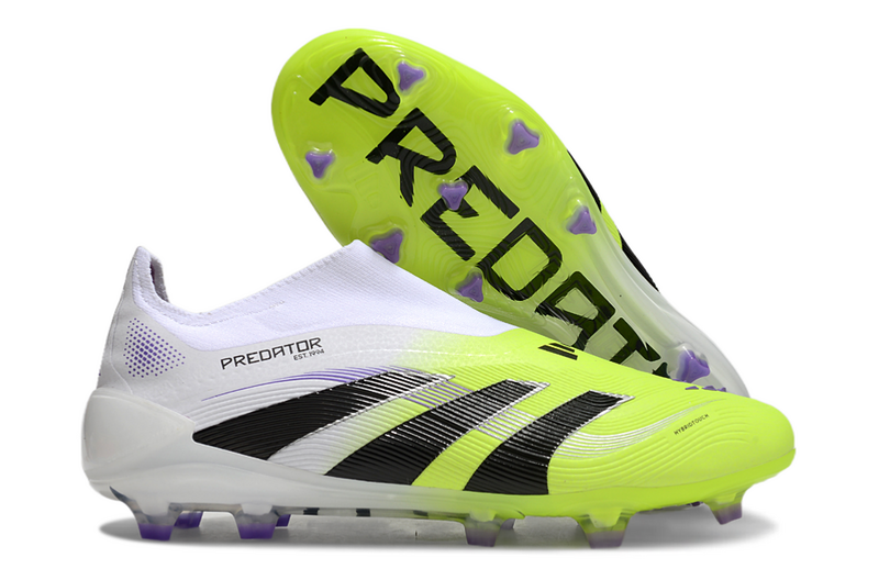 Adidas Predator Accuracy + Branco/Verde Sem Atacador