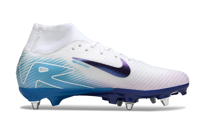 Nike Air Zoom Mercurial Superfly XV Elite SG Branco/Azul