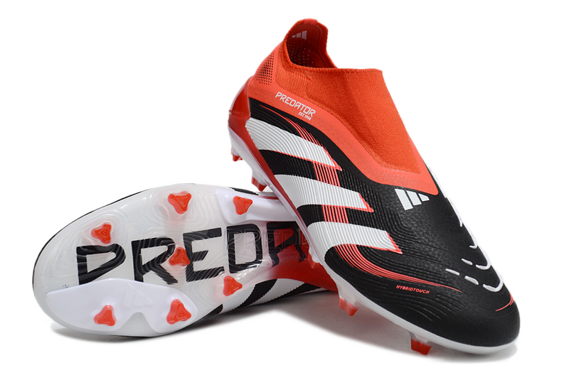 Adidas Predator Accuracy + Preto/Vermelho Sem Atacador