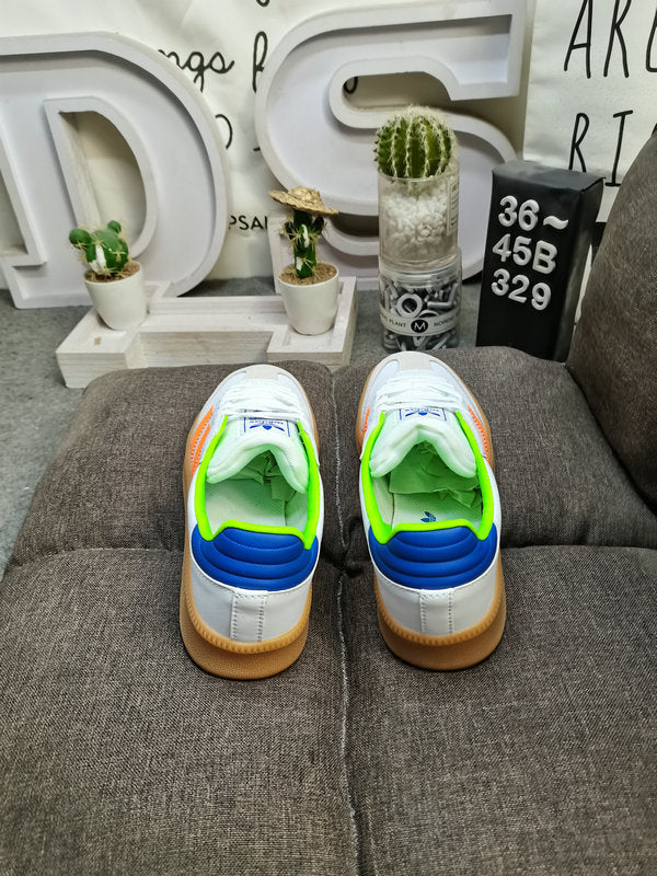 Adidas Samba Branco/Amarelo