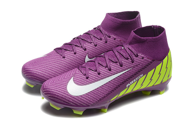 Nike Air Zoom Mercurial Superfly XV Elite FG Rosa/Verde
