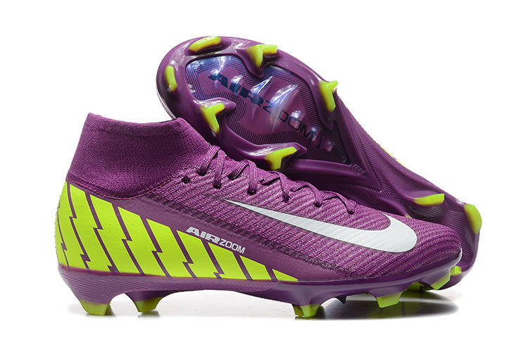 Nike Air Zoom Mercurial Superfly XV Elite FG Rosa/Verde