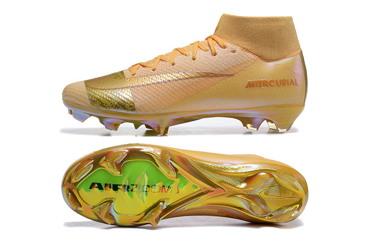 Nike Air Zoom Mercurial Superfly FG Dourado