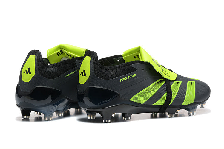 Adidas Predator Accuracy + Preto/Verde Com Elastico