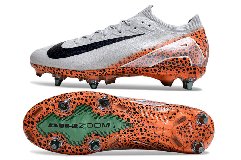 Nike Air Zoom Mercurial Vapor XV Elite SG Cinzento/vermelho