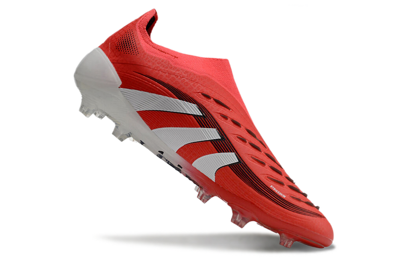 Adidas Predator Accuracy + Vermelho/Branco Sem Atacador