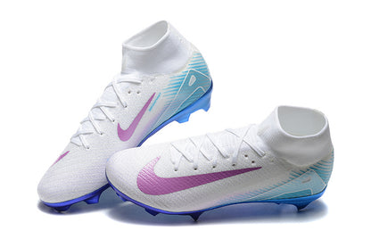 Nike Air Zoom Mercurial Superfly XV Elite FG Branco/Azul