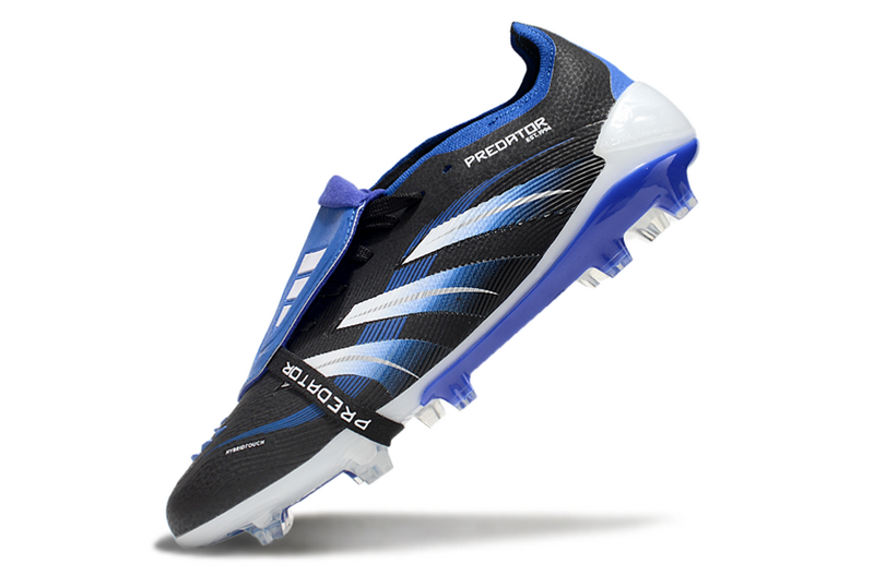 Adidas Predator Accuracy + Preto/Azul Com Elastico
