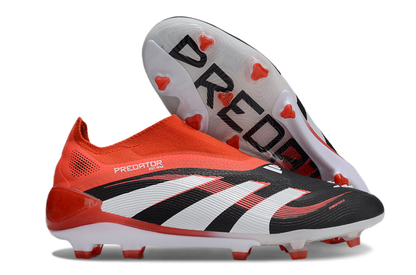 Adidas Predator Accuracy + Preto/Vermelho Sem Atacador