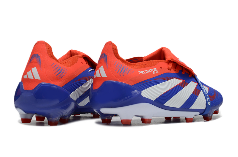 Adidas Predator Accuracy + Azul/Vermelho Com Elástico