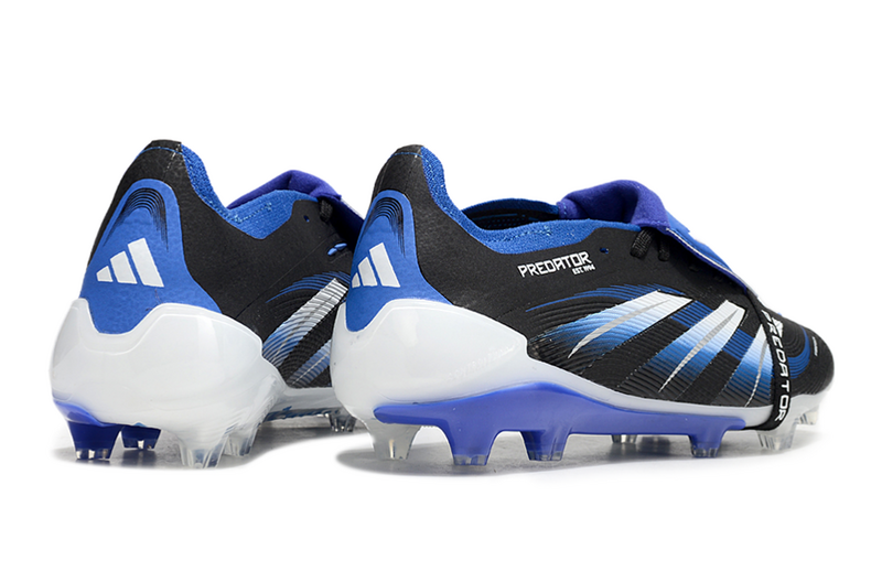 Adidas Predator Accuracy + Preto/Azul Com Elastico