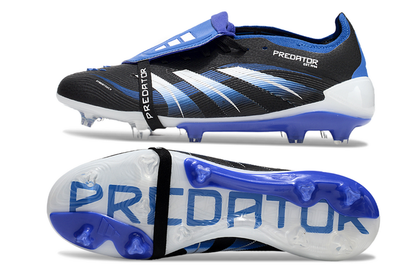 Adidas Predator Accuracy + Preto/Azul Com Elastico