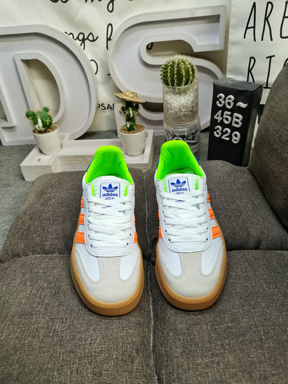 Adidas Samba Branco/Amarelo