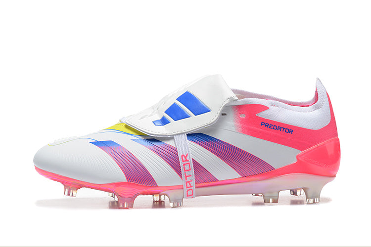 Adidas Predator Accuracy + Branco/Rosa Com Elastico